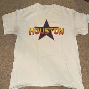 Houston Throwback Logo T shirt